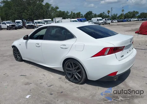 2015 Lexus Is 350 from USA, damaged, VIN JTHBE1D27F5020087